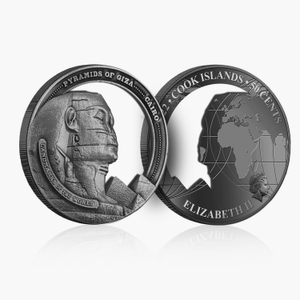 Pyramids of Giza Coin in Coin Holder