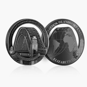 Sydney Harbour Bridge Coin in Coin Holder