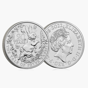 The 120th Anniversary of Peter Rabbit £5 2022 BU Coin
