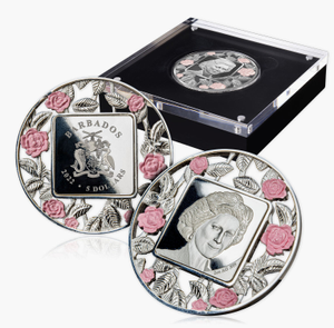 Princess Diana 2022 2oz Solid Silver Filigree Coin