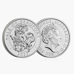 The Tudor Beasts Yale of Beaufort 2023 £5 Brilliant Uncirculated Coin