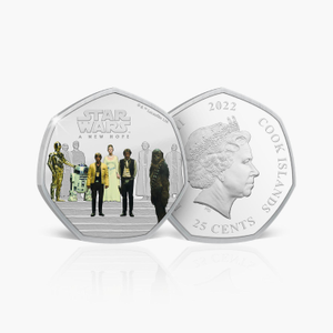 A New Hope - Medal Ceremony Silver Plated Coin