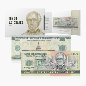 USA $100 Dollar Bill Replica Souvenir Texas