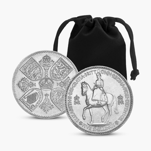 Queen Elizabeth II 1953 Coronation Fine Grade Uncirculated Crown
