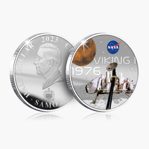 The Official History of NASA 2023 Viking 1 50mm Coin