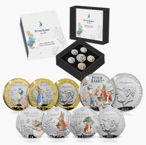The World of Peter Rabbit 2023 Colour Coin Collection