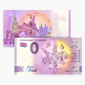 The World of Peter Rabbit and Friends £0 Banknote