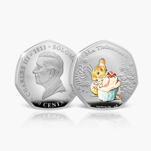 The World of Peter Rabbit 2023 Coin Collection - Mrs Tittlemouse Coin
