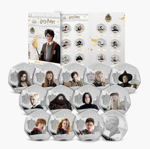 The Wizarding World of Harry Potter 2024 Complete Coin Collection