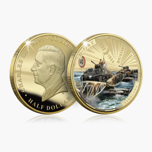 D-Day 80th Anniversary 2024 Coin Series - Mulberry Harbours