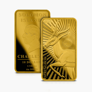 The World's Purest Gold Coin Collection - Springbok Gold Ingot