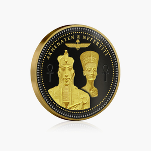 The Mysteries of Ancient Egypt 2024 Akhenaten & Nefertiti Coin