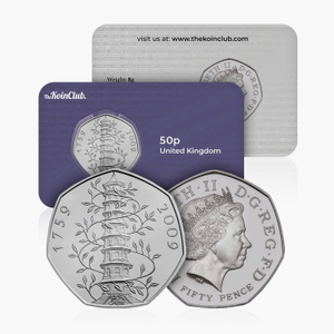 2009 Circulated Kew Gardens 250th Anniversary 50p coin