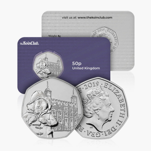2019 Circulated Paddington Bear series - Paddington at the Tower 50p coin