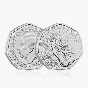 2024 Harry Potter - The Black Lake 50p UK Coin