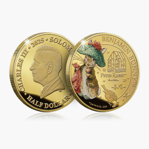 Whiskers and Tales Peter Rabbit 2025 Benjamin Bunny Coin