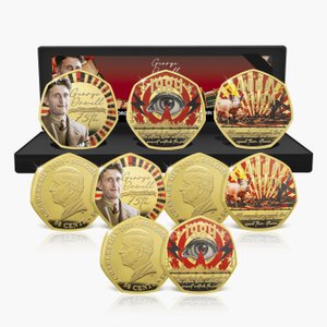 George Orwell 75th Anniversary 2025 Gold Plated Box Set