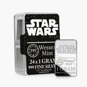 Silver Savers - Star Wars 24 Solid Silver Bars Box Set
