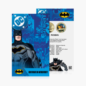 The Shadows of Gotham Batman 2025 Robin Certificate