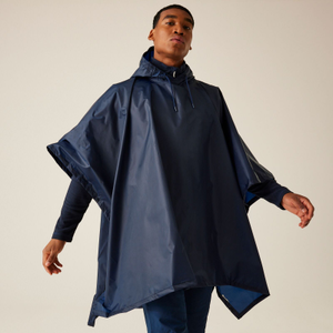 Regatta Mens Fedrik Poncho Waterproof Jacket - M / Navy