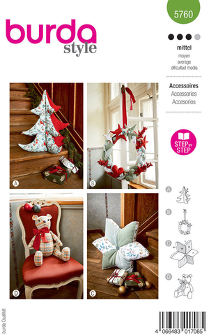 Patron de déco - Burda 5760