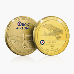 Glorious History S.E.5 Gold-Plated Commemorative