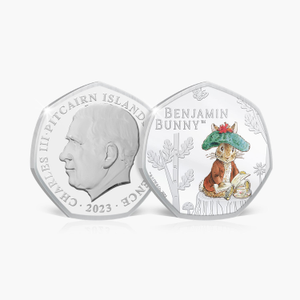 The World of Peter Rabbit 2023 Coin Collection - Benjamin Bunny Coin