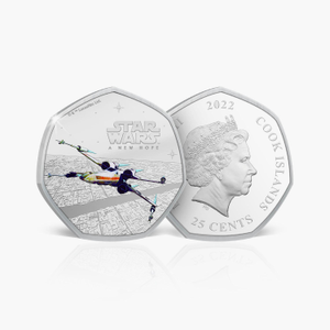A New Hope - Death Star Attack Silver Plated Coin