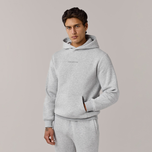 Core Logo Hoodie | Grey Marl