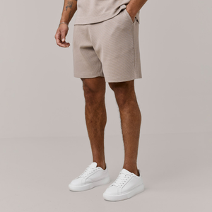 Waffle Shorts | Taupe