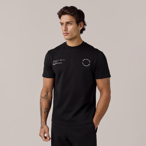 Premium Circle Icon T-Shirt | Black