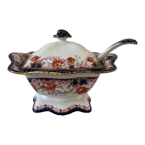 Vintage Doulton Burslem Soup Tureen With Lid & Ladle, Melrose England