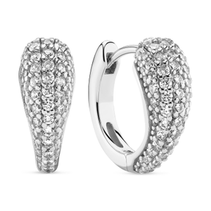 Earrings Goccia Circolo - Silver (one size)