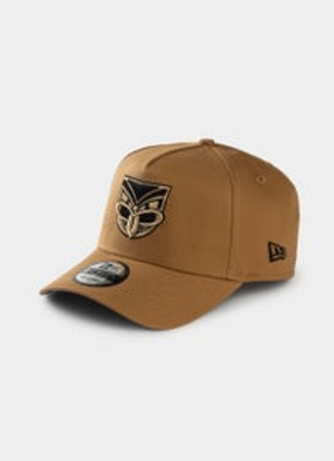 New Era NRL 9Forty A-Frame New Zealand Warriors Wheat Snapback Cap