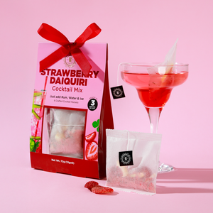 Refined Gifts Strawberry Daiquiri Cocktail Tea Bags – 6 Pack