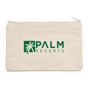 12  oz. Cotton Canvas Zippered  Pouch