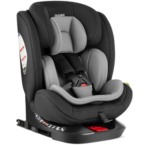 Seggiolino auto girevole Linus, omologazione i-Size, con ISOFIX