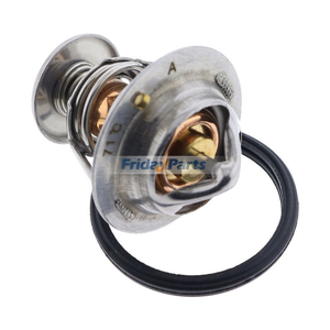 Thermostat YM129155-49801 for Komatsu Engine 3D82AE-3 3D82AE-5 3D82AE-6 3D84E-5 3D88E-5 3D88E-6 4D88E-3 4D88E-5 4D88E-6 S3D84E-5 S4D84E-5