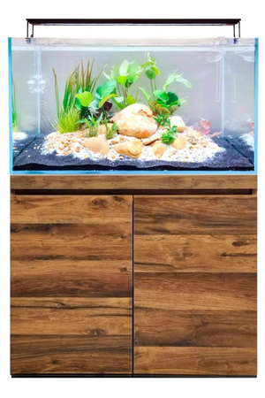 Fluval Visi-white 90 Hunton Oak Aquarium