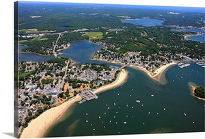 Onset, Wareham, Massachusetts - Aerial Photograph