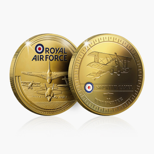 Glorious History Sopwith Camel Gold-Plated Commemorative