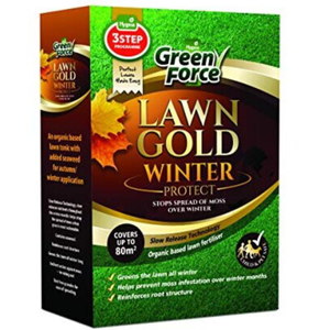 Green Force Lawn Gold Winter Moss Control and Lawn Protection Fertiliser - 3Kg
