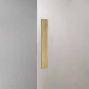 Harper Schild (400 mm) – Antikes Messing