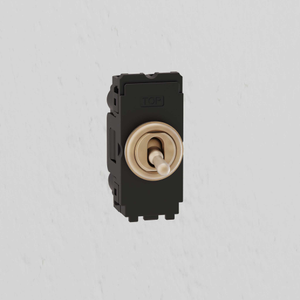 Intermediate Toggle Switch - Antique Brass