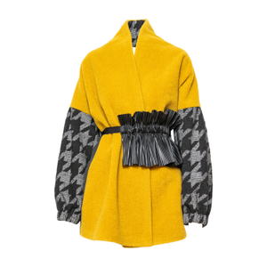 Iris Kimono Style Overlapped Coat (M)