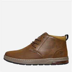 SKECHERS Mens Evenston Chukka Boots Dark Brown