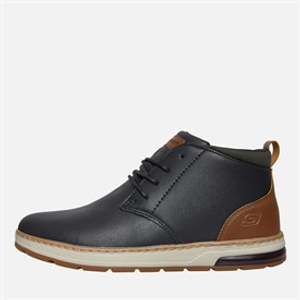 SKECHERS Mens Evenston Chukka Boots Black