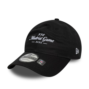 Shield Logo NFL Madrid Game 2025 Black 9TWENTY Adjustable Cap