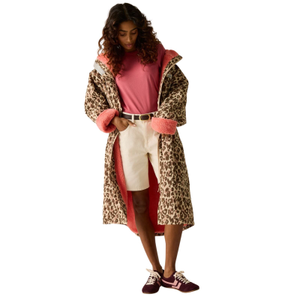 Regatta Outdoor Active Adults Waterproof Changing Robe - XS/S / Leopard Print
