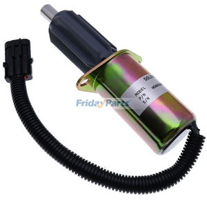 24V Shut Off Solenoid J914371 J912490 for CASE Crawler Tractor 1150E 1155E